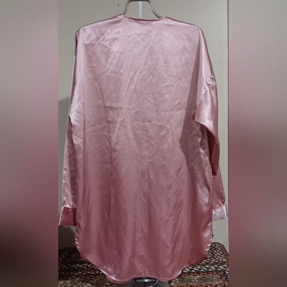 Victoria's Secret Vintage Gold Label Pink Nightgown Sz P/S See Pics flaws - Picture 2 of 12